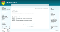 Desktop Screenshot of johvi.ee